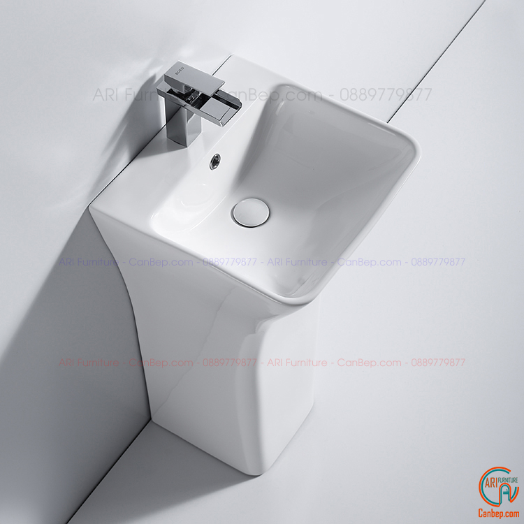 Lavabo Trụ Đứng LP111 Trắng