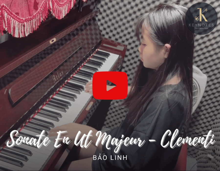 SONATE EN UT MAJEUR - CLEMENTI | BẢO LINH | KEYNOTES