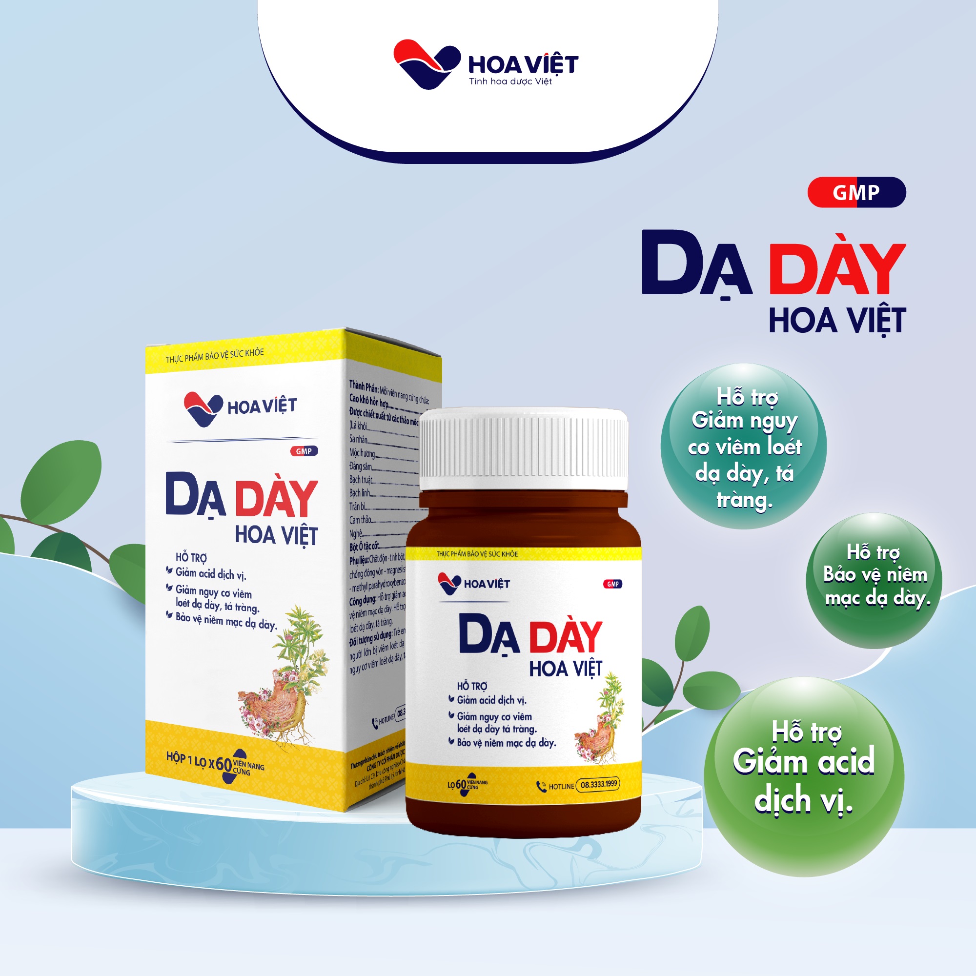 Dạ Dày Hoa Việt là thuốc hay thực phẩm chức năng ?