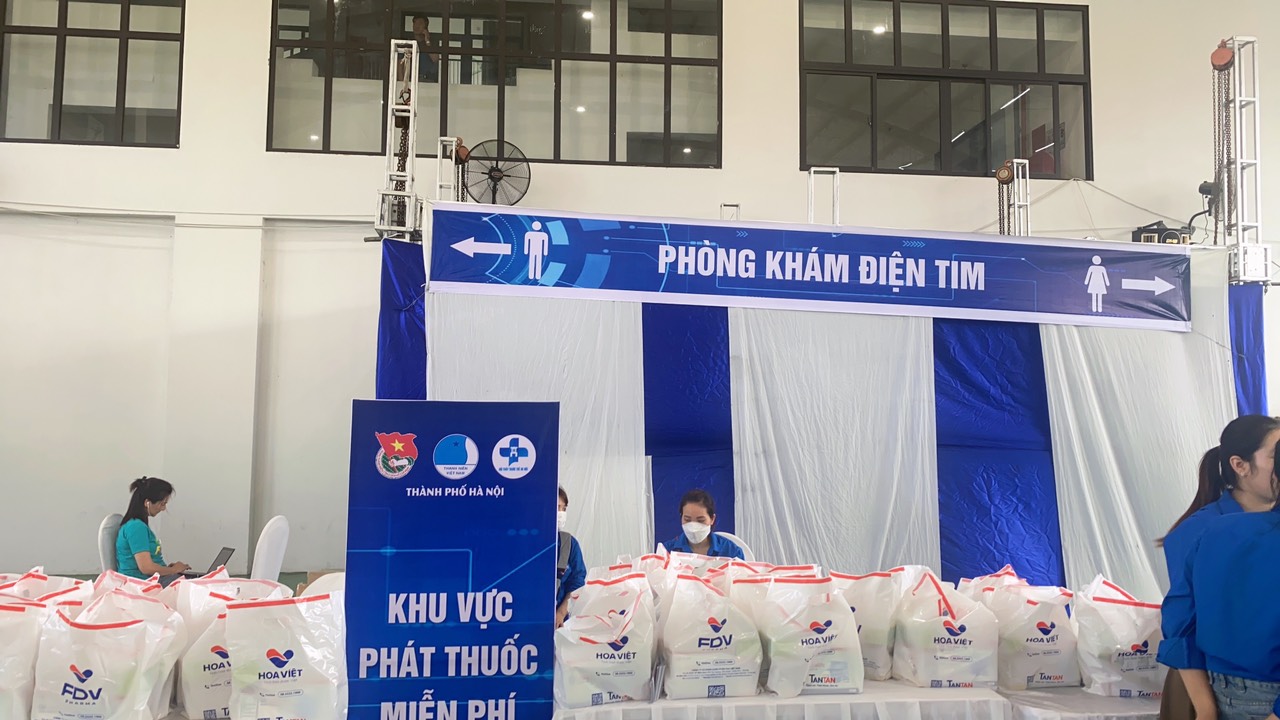 Chương trình khám chữa bệnh miễn phí cho công nhân