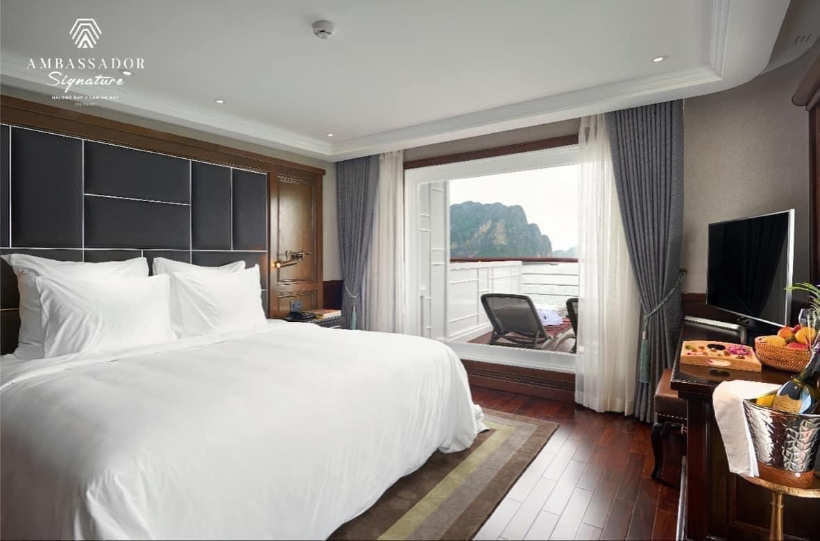 Combo 2 ngày 1 đêm: Khách sạn The Waston Premium Hạ Long + Tàu Ambassador Daily Cruise