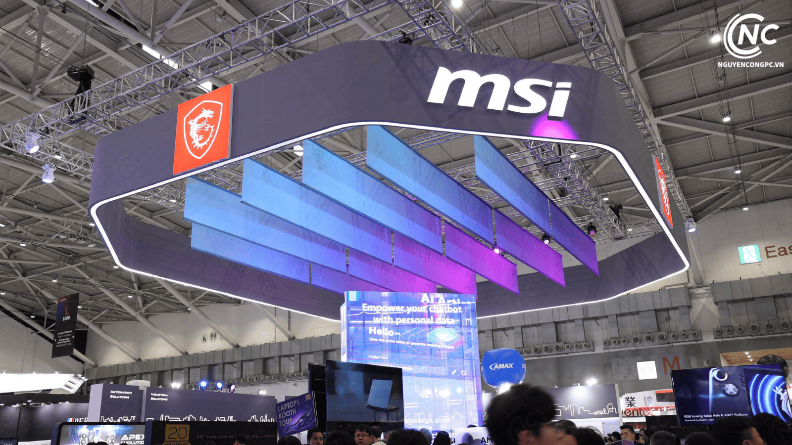 Computex 2025: MSI trình làng công nghệ đột phá với loạt sản phẩm hợp tác