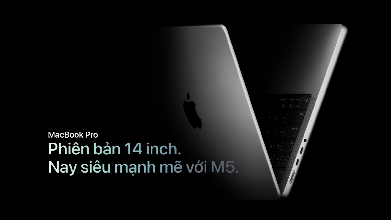 MacBook Pro 14 inch dùng chip M5, pin 24 giờ – bước tiến lớn về  AI