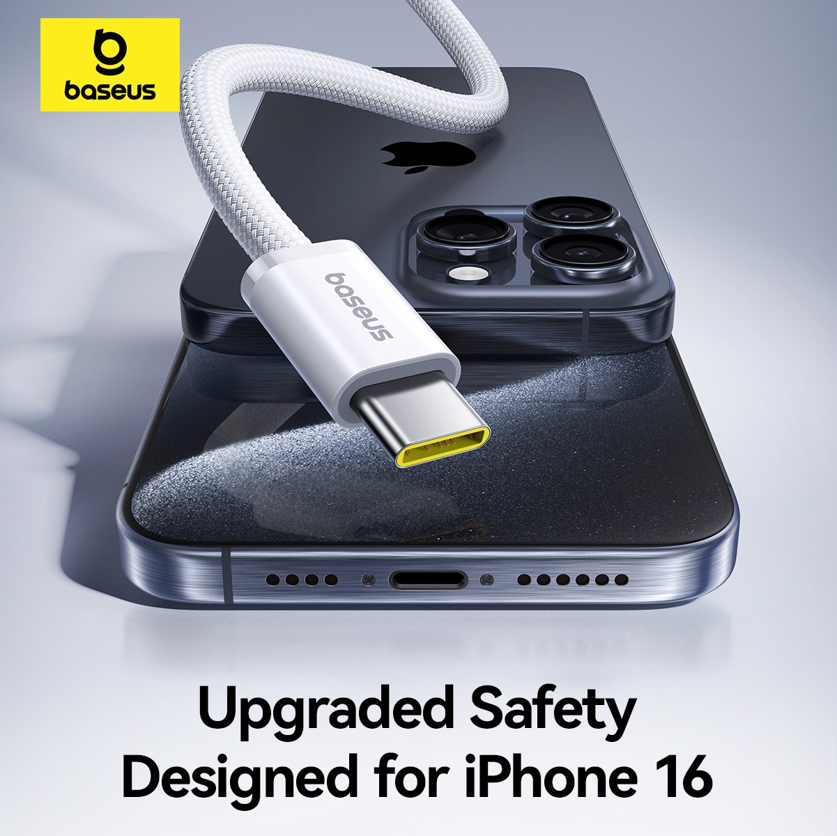 Cáp sạc nhanh C to C Baseus Dynamic 4 Fast Charging Data Cable USB-C to USB-C 100W 1m - DARK BLUE