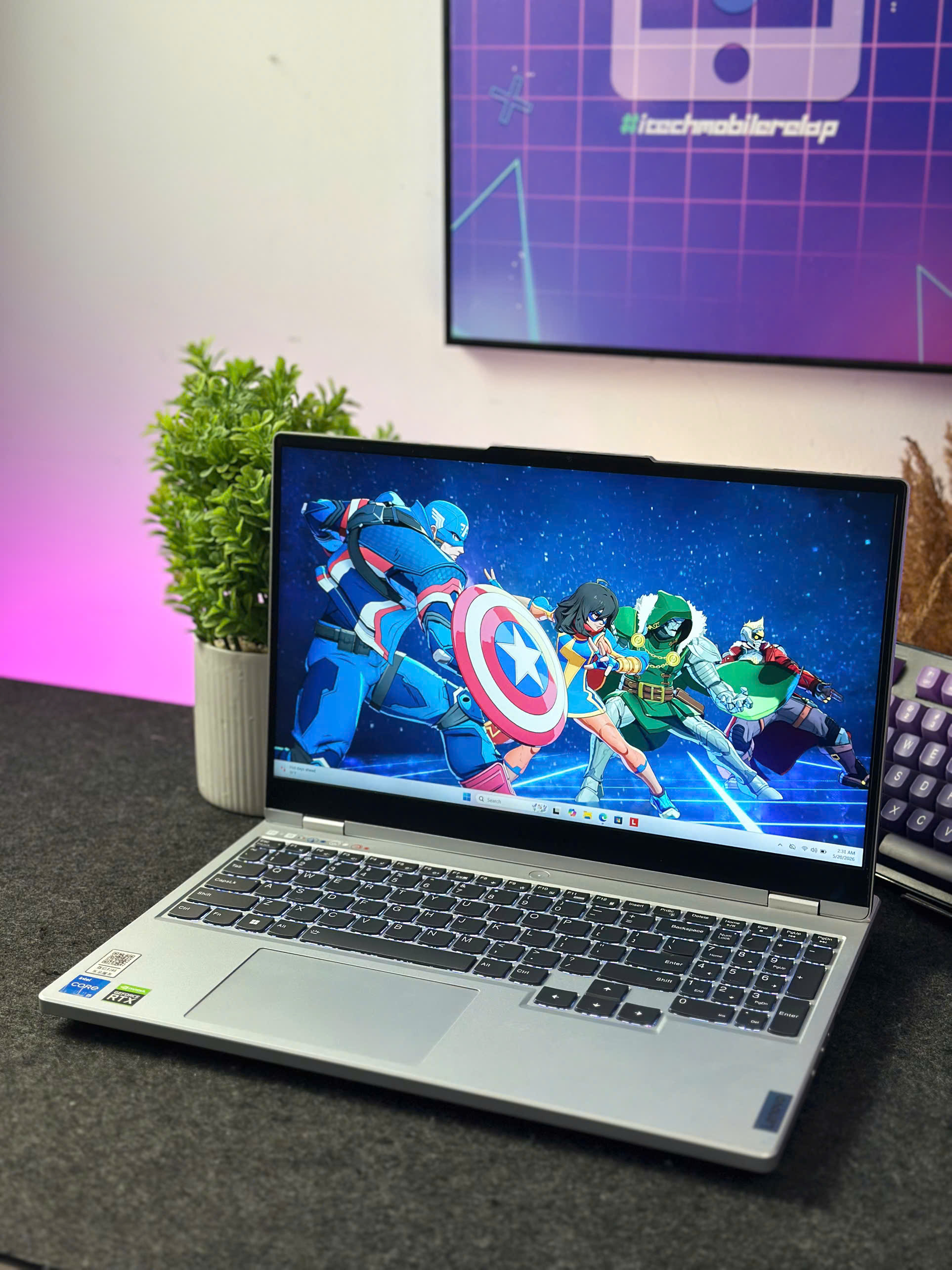 LENOVO LEGION 5 2022 (Core i5-12500H, RTX 3050 4Gb) - USED 99%