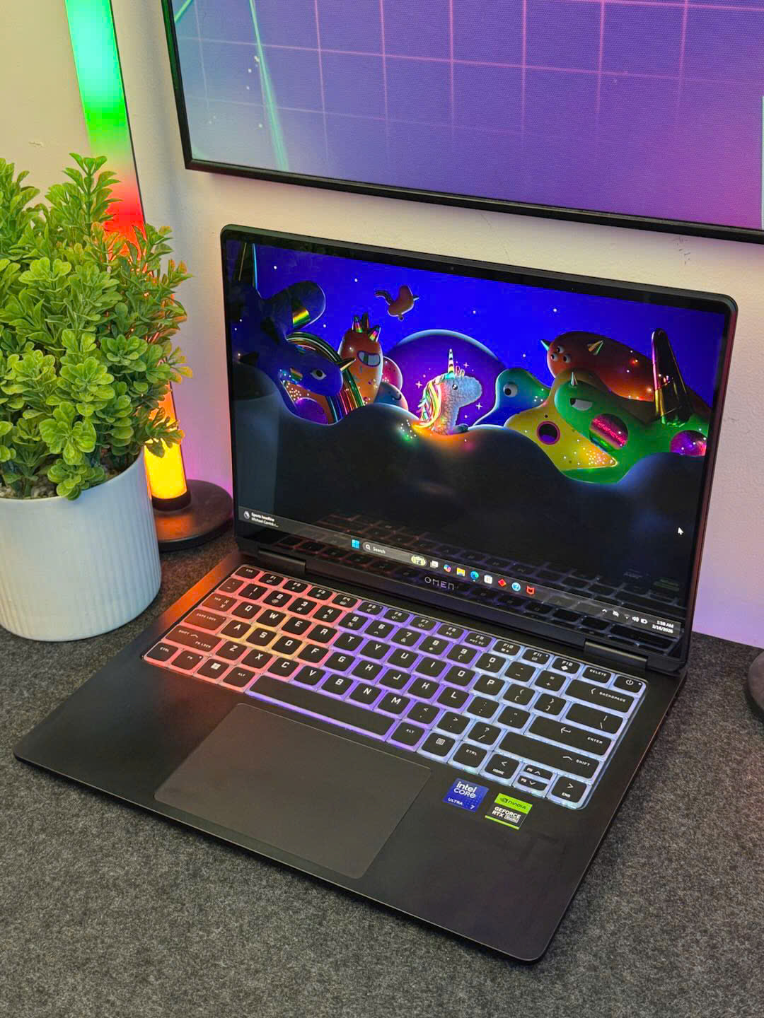 HP OMEN Transcend 14 Gaming (Core Ultra 7-155H, RTX 4060 8Gb) - USED 9%