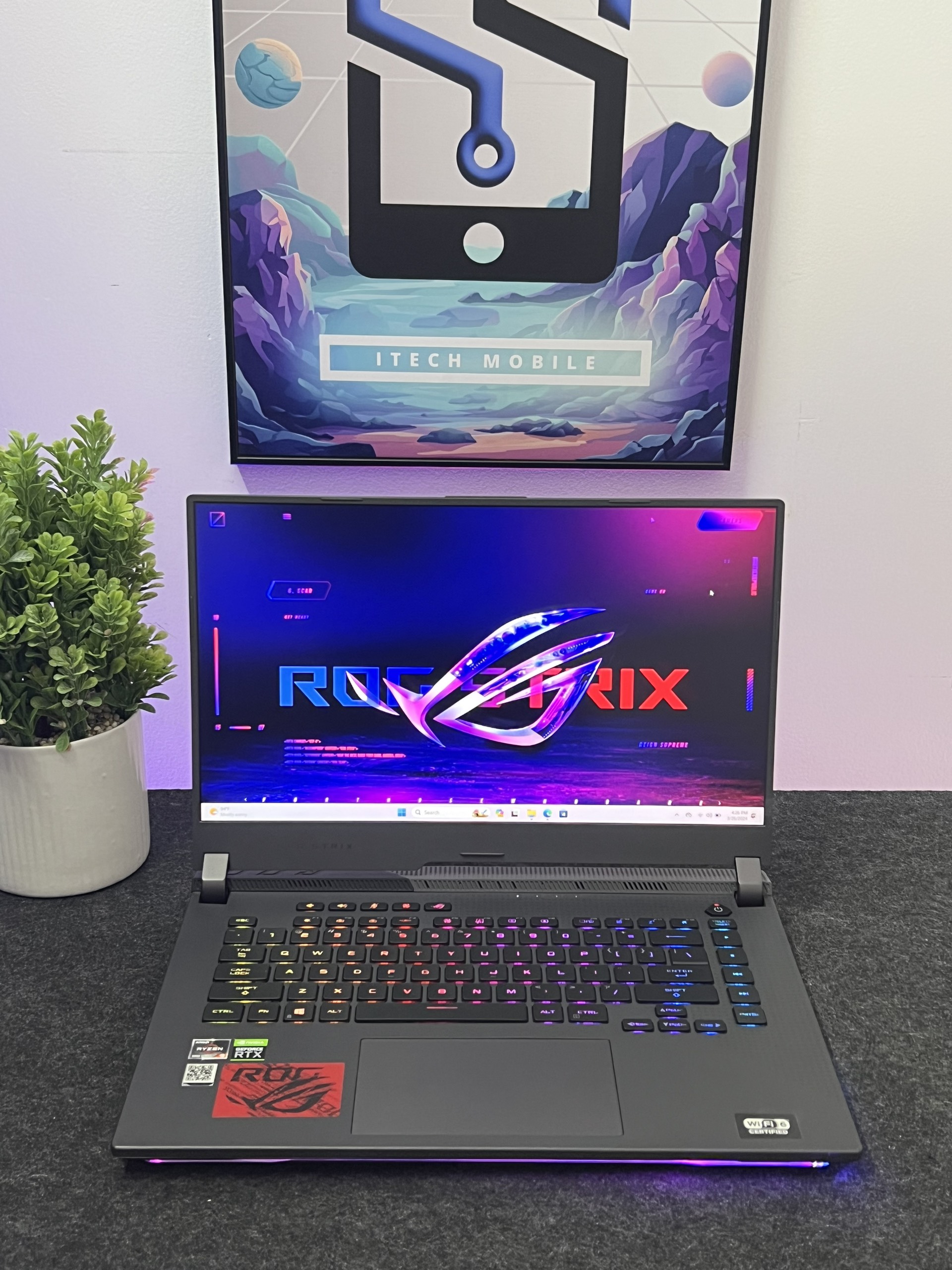 ASUS ROG STRIX G513QR - USED 99% FULLBOX