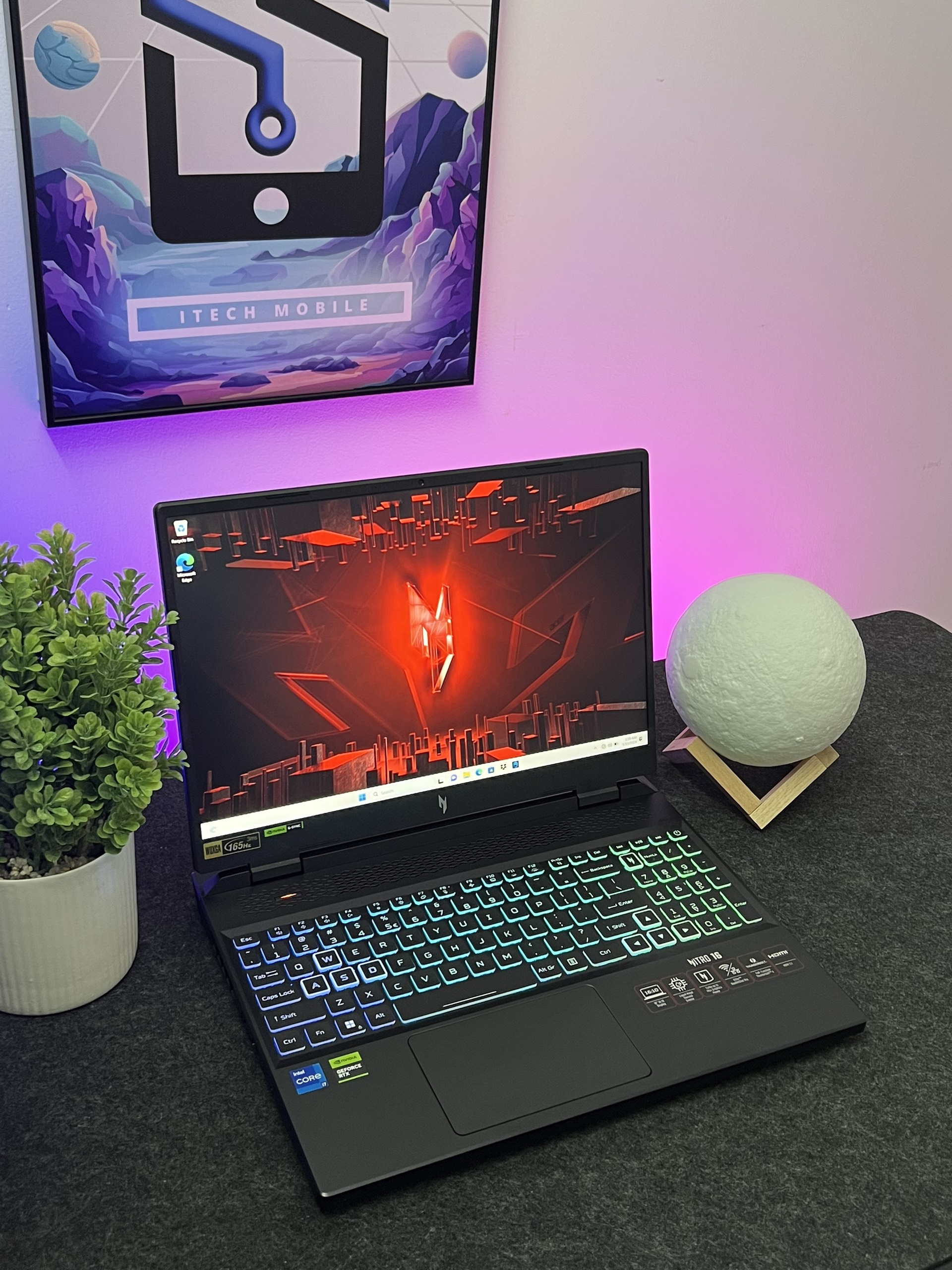 ACER NITRO 16 PHOENIX (Ryzen 5-7535HS, RTX 4050 6Gb) - USED 98%