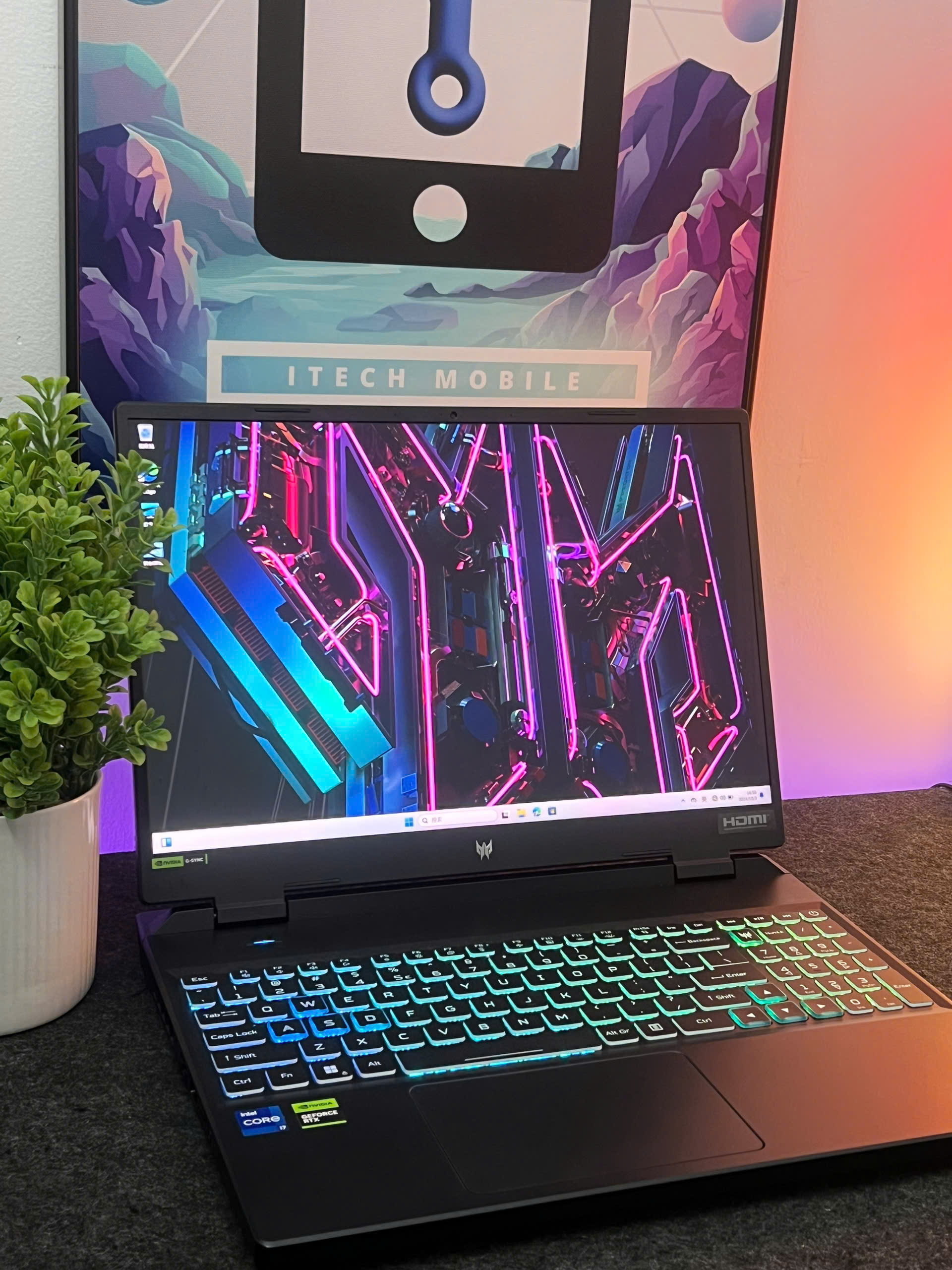 ACER PREDATOR HELIOS NEO 16 2023 (Core i5-13500HX, RTX 4060 8Gb) - USED 99%