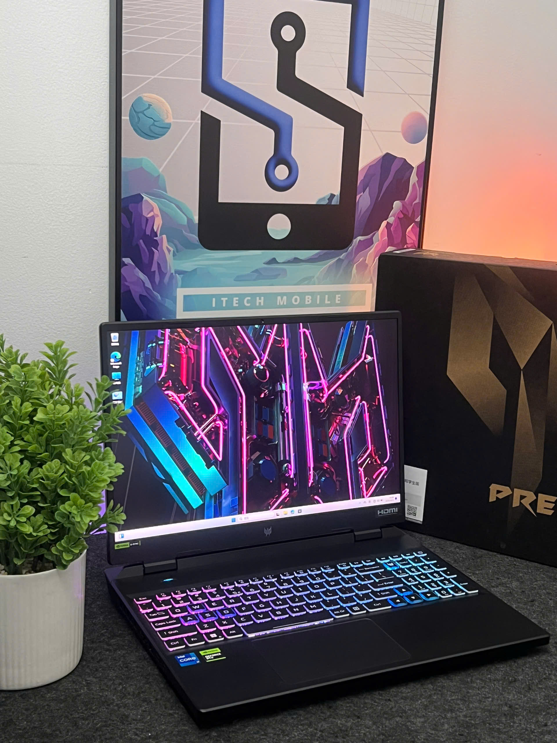 ACER PREDATOR HELIOS NEO 16 2023 (Core i5-13500HX, RTX 4060 8Gb) - USED 99%