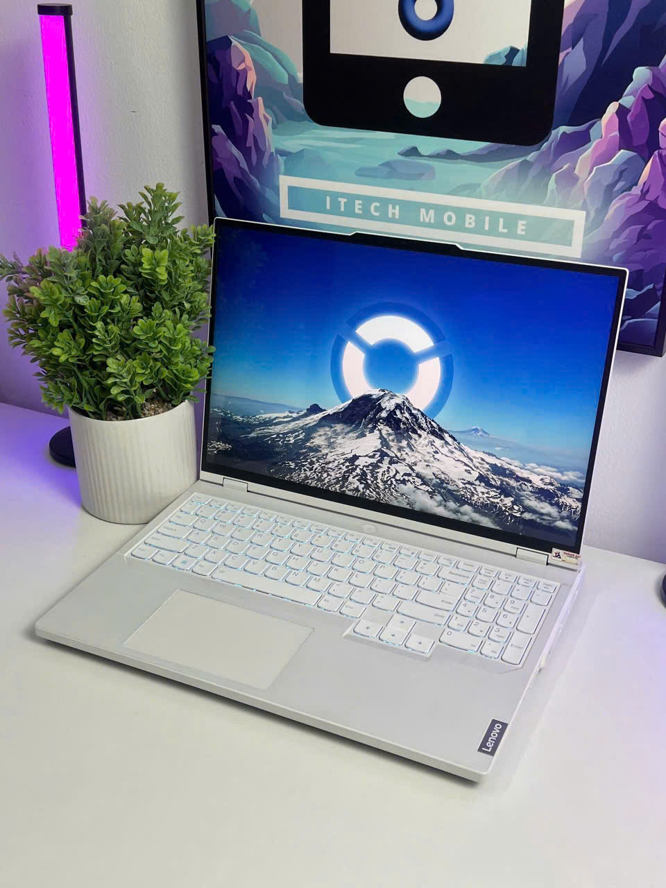 LENOVO LEGION PRO 5 2023 WHITE (Ryzen 9-7945HX, RTX 4060 8Gb) - USED 99%