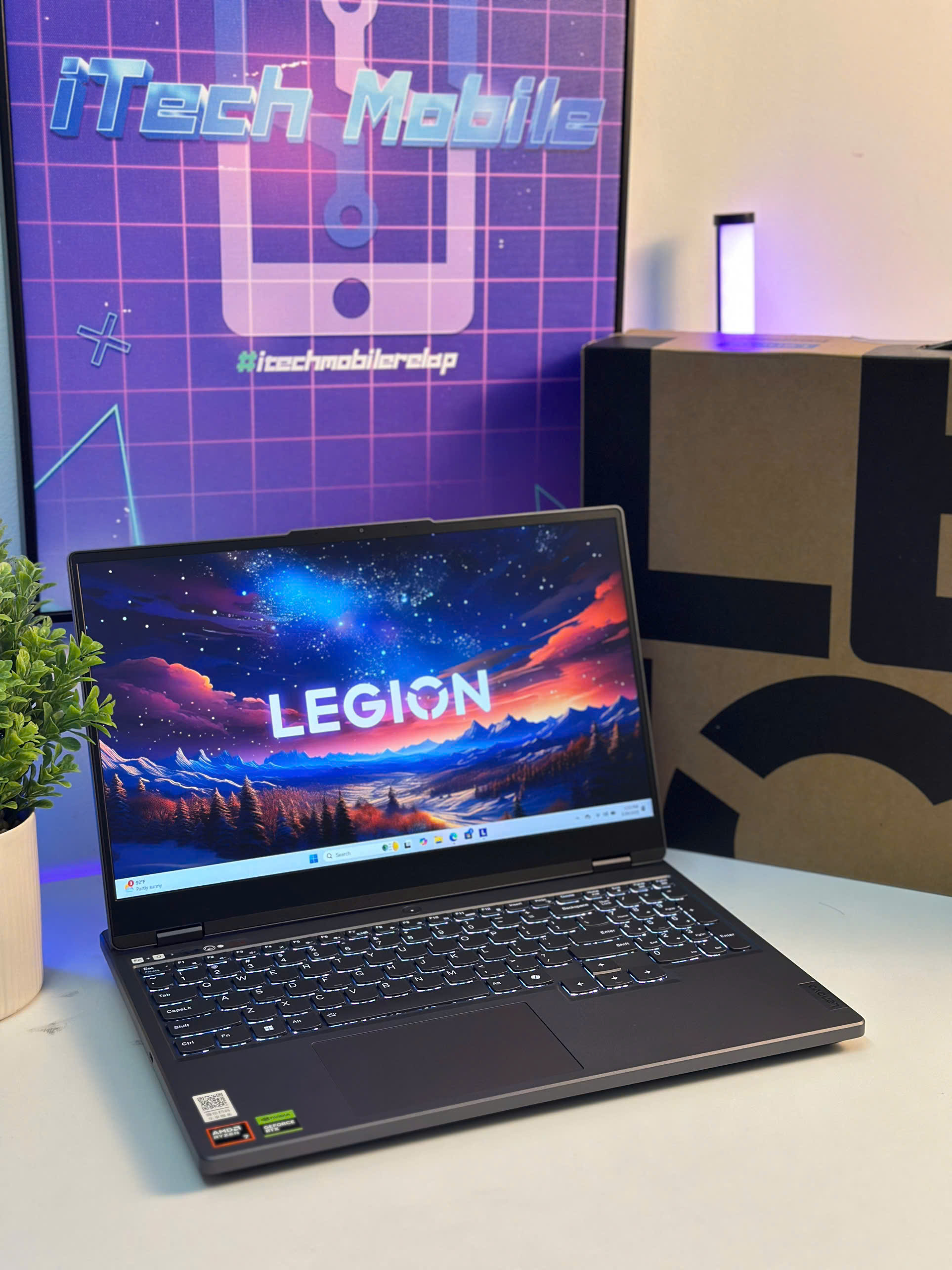 LENOVO LEGION 5 2024 (Ryzen 7-8745H, RTX 4050 6Gb) - USED 98%