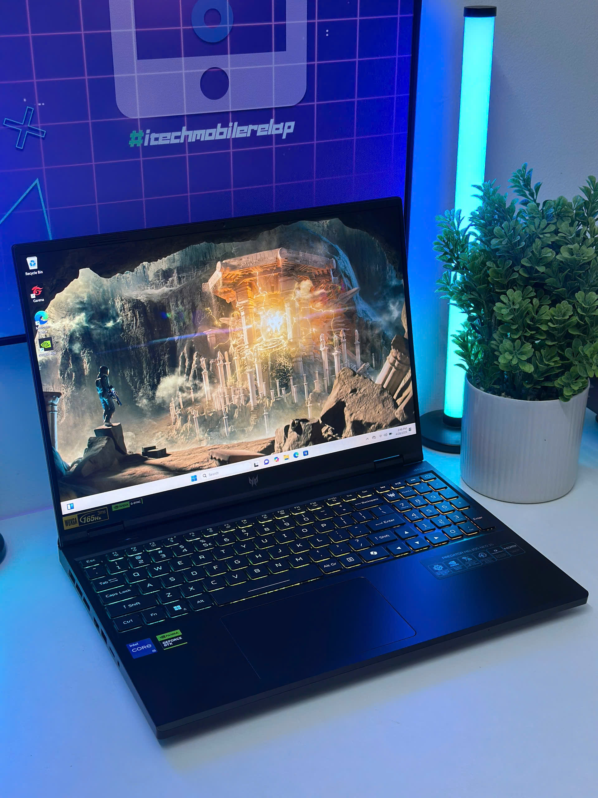 ACER PREDATOR HELIOS NEO 16 2024 (Core i5-14500HX, RTX 4060 8Gb) - USED 99% FULLBOX