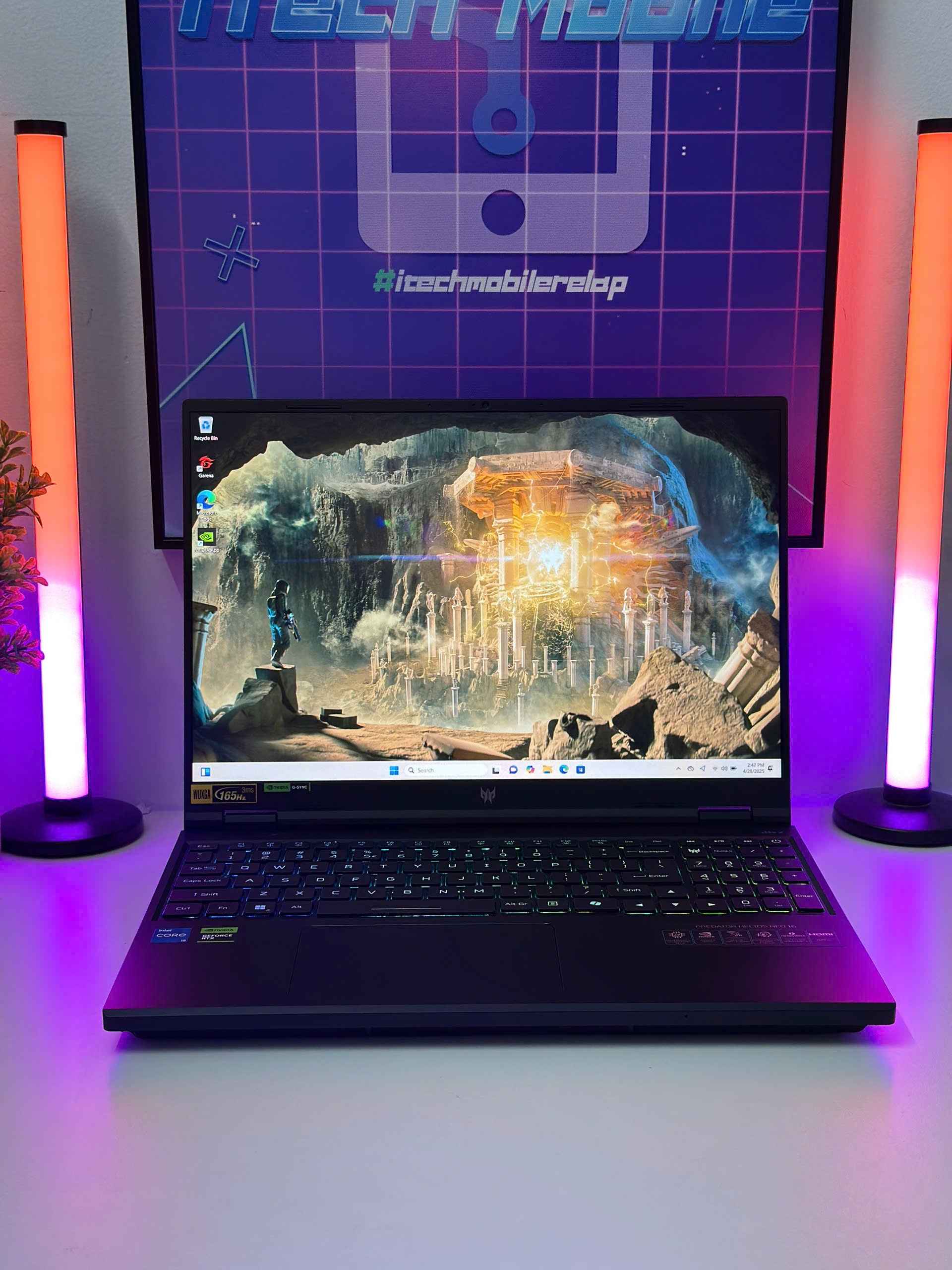 ACER PREDATOR HELIOS NEO 16 2024 (Core i5-14500HX, RTX 4060 8Gb) - USED 99% FULLBOX