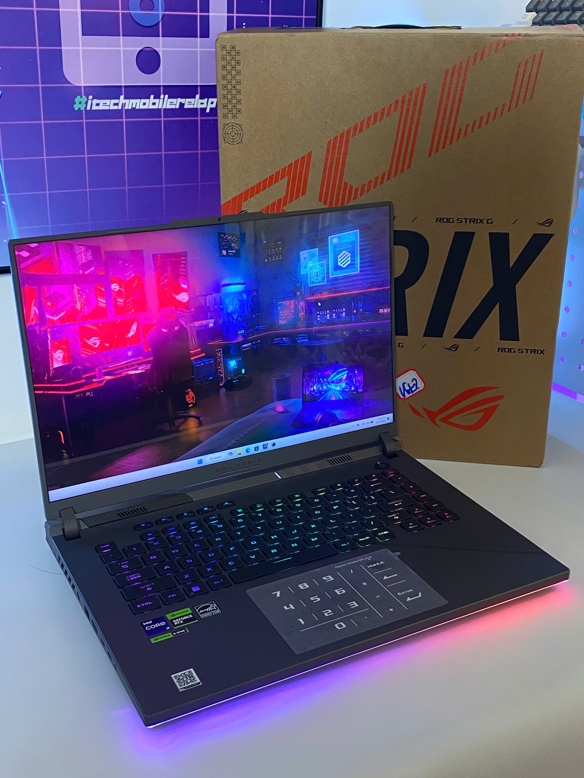ASUS ROG STRIX G16 2024 (Core i9-14900HX, RTX 4060 8Gb) - USED 99% FULLBOX