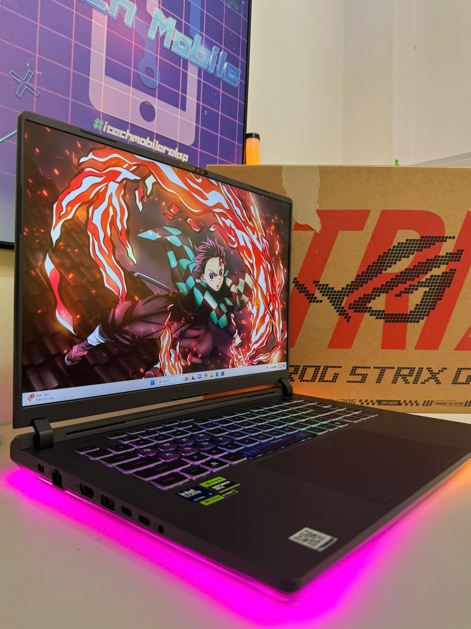 ASUS ROG STRIX G16 2025 (Core Ultra 7-255HX, RTX 5060 8Gb) - LIKENEW FULLBOX