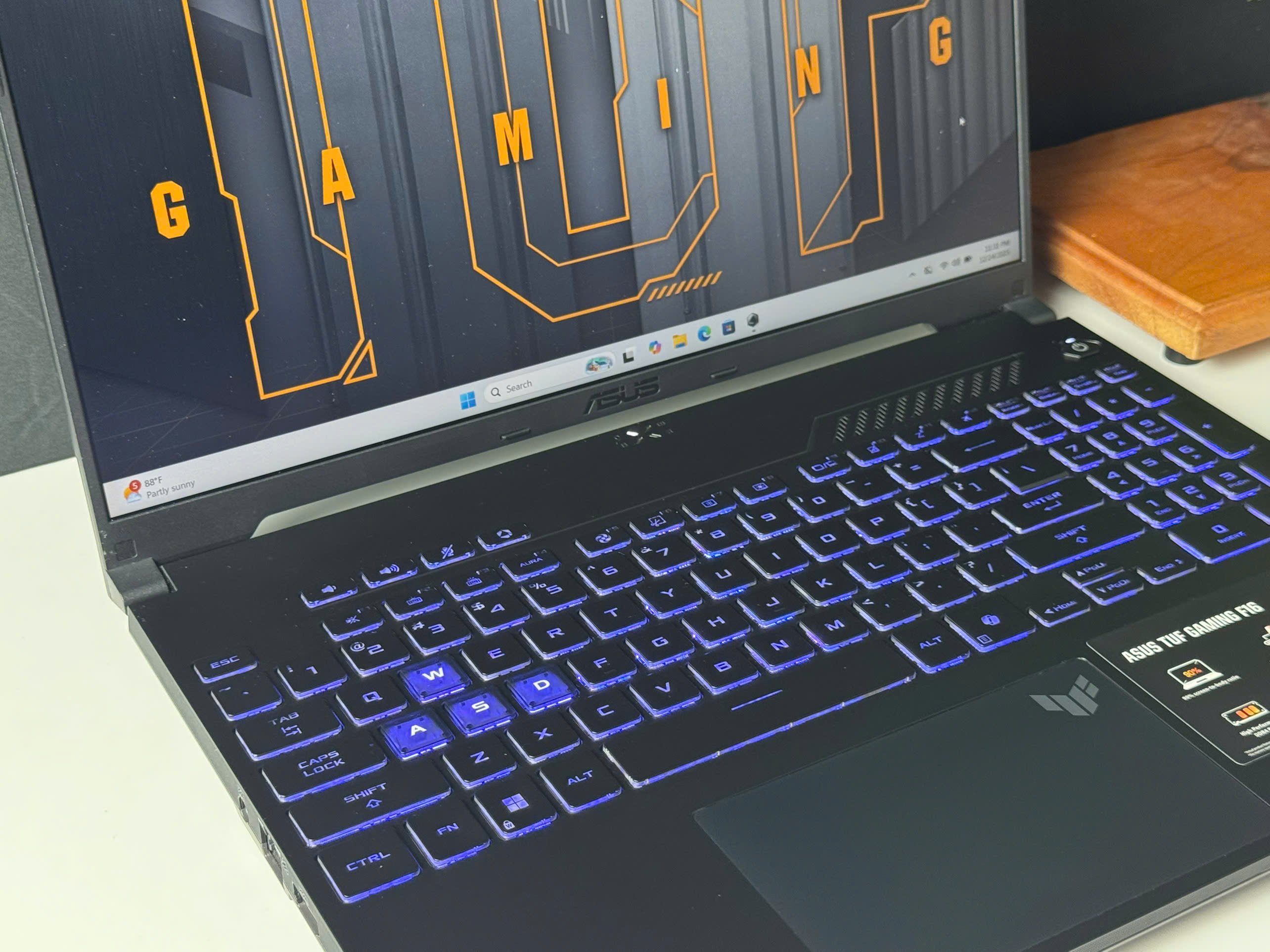 ASUS TUF GAMING F16 2024 (Core 5 210H, RTX 3050 6Gb) - USED 99%