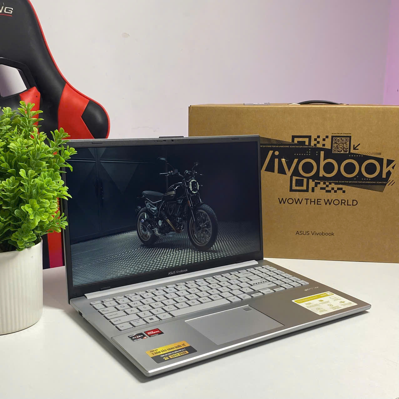 VIVOBOOK GO (Ryzen 5-7520U, 16Gb, 512Gb) - USED 99% FULLBOX