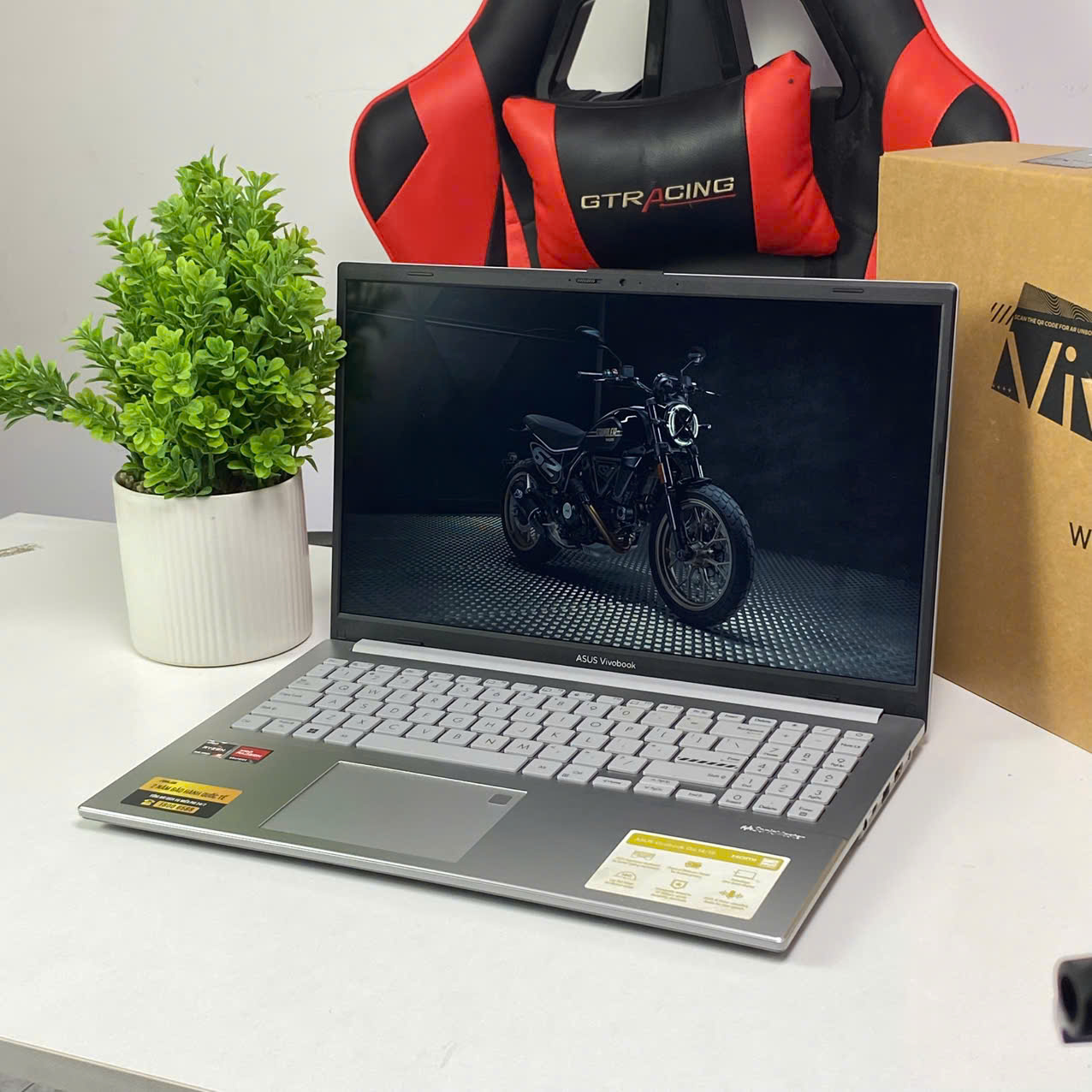 VIVOBOOK GO (Ryzen 5-7520U, 16Gb, 512Gb) - USED 99% FULLBOX