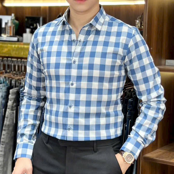 Sơ mi hàng Quảng châu cao cấp SM-66671