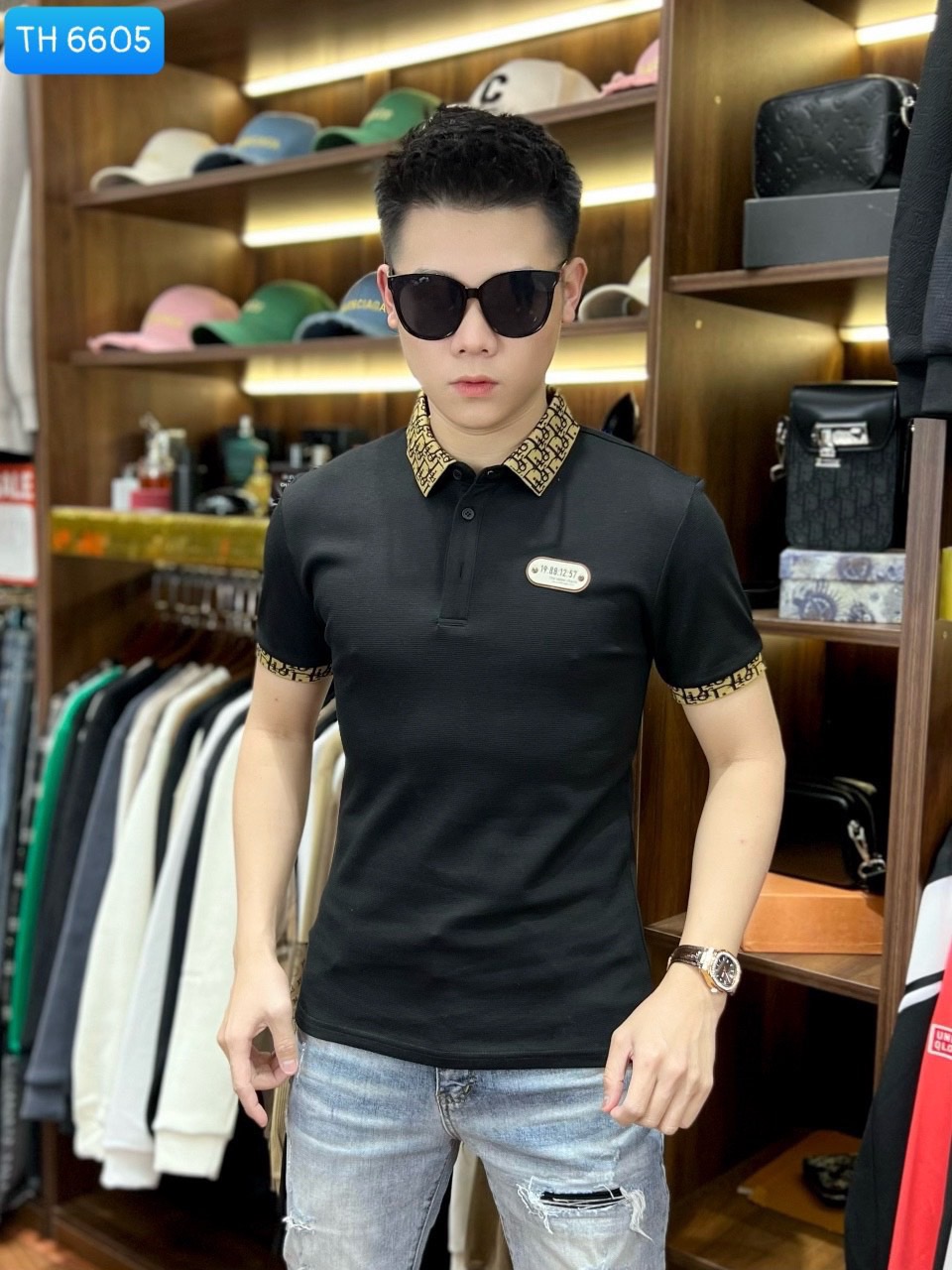 Áo phông Quảng Châu cao cấp TH-6605