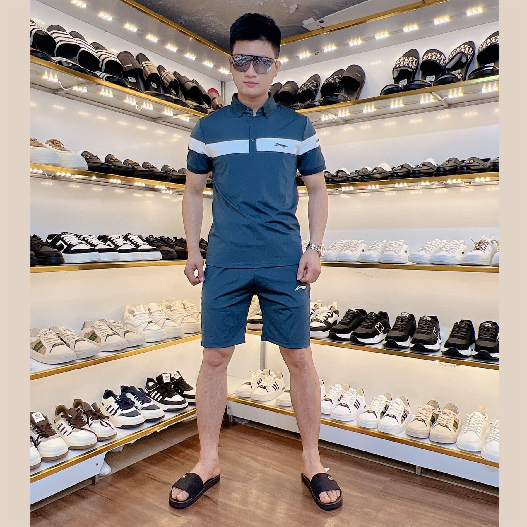 Bộ Thể thao LINING quảng châu cao cấp BTT-6695