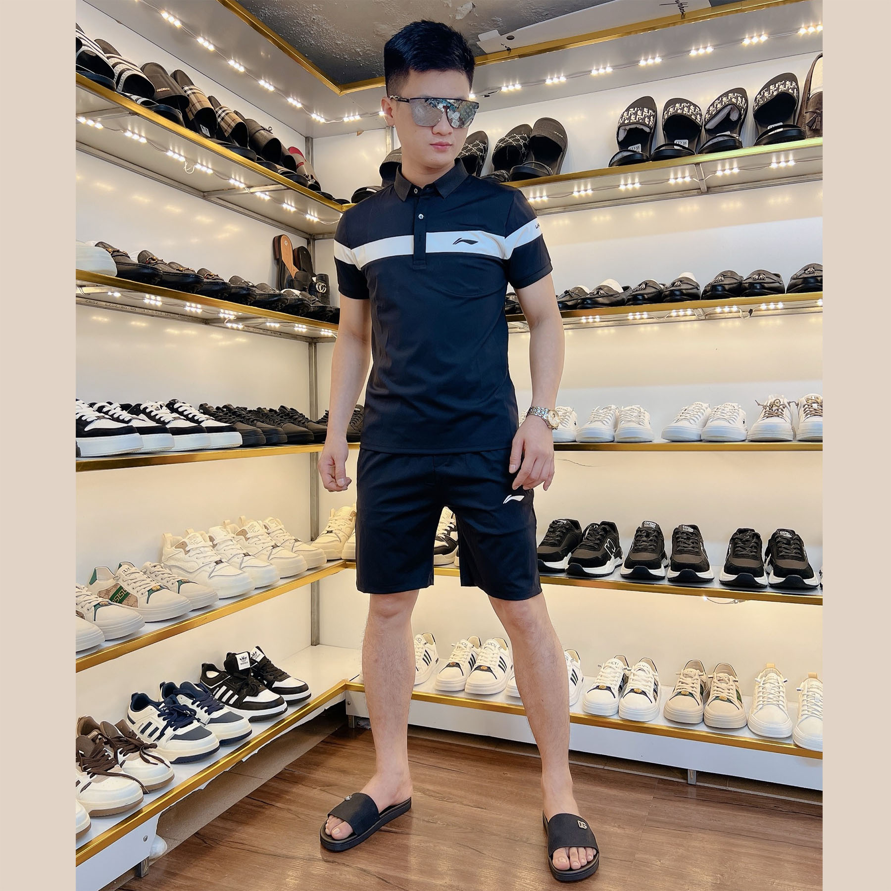 Bộ Thể thao LINING quảng châu cao cấp BTT-6695