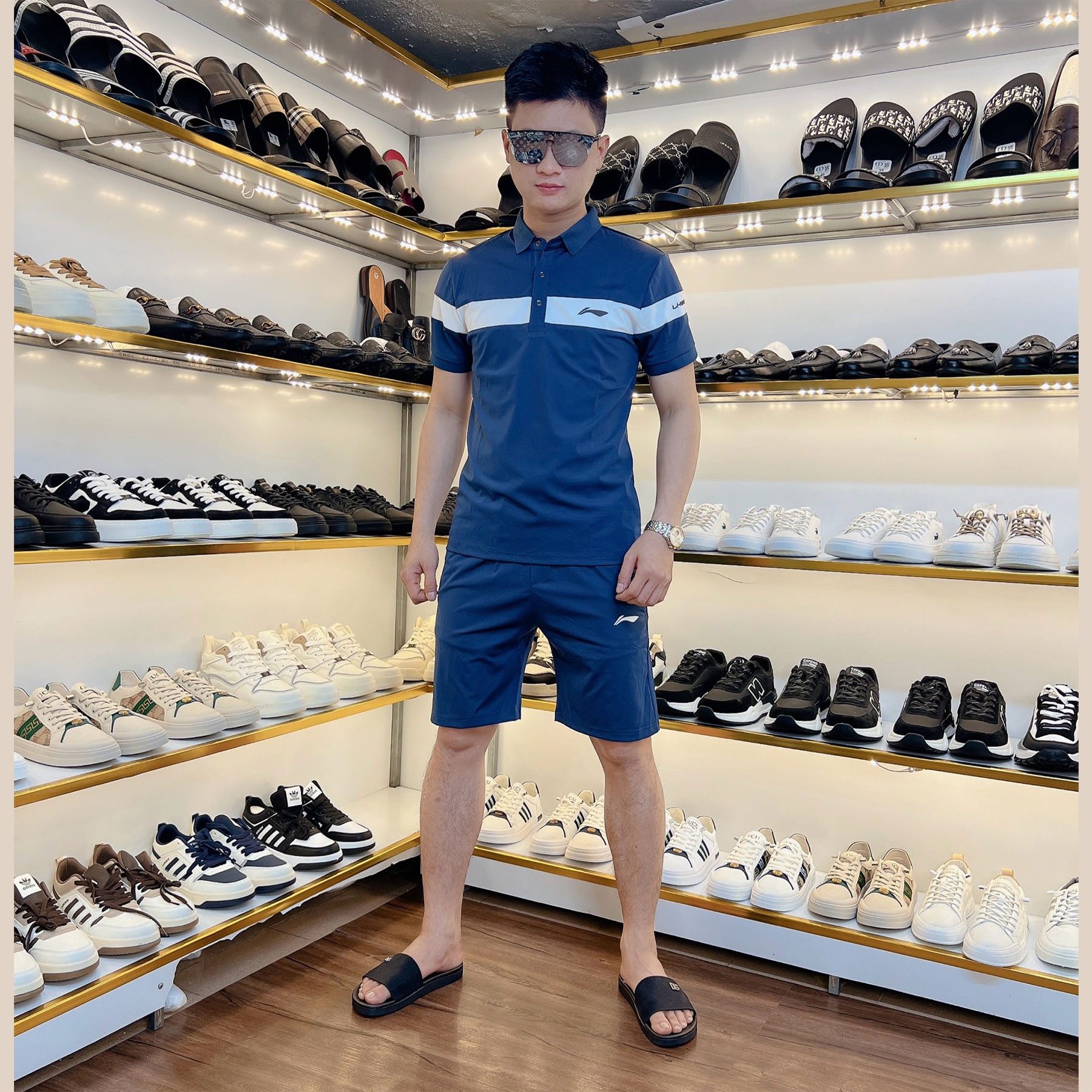 Bộ Thể thao LINING quảng châu cao cấp BTT-6695