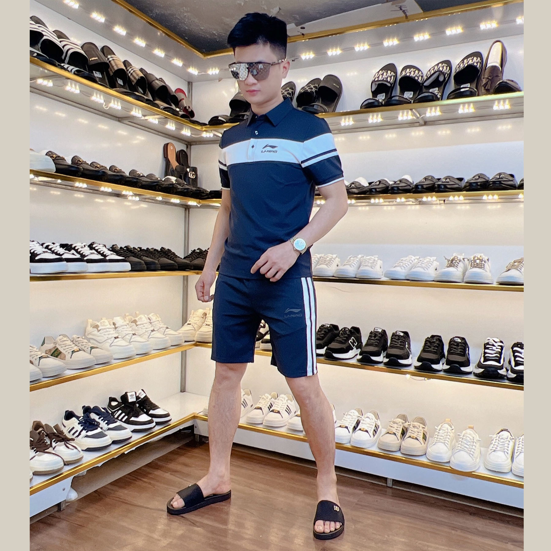 Bộ Thể thao LINING quảng châu cao cấp BTT-6696