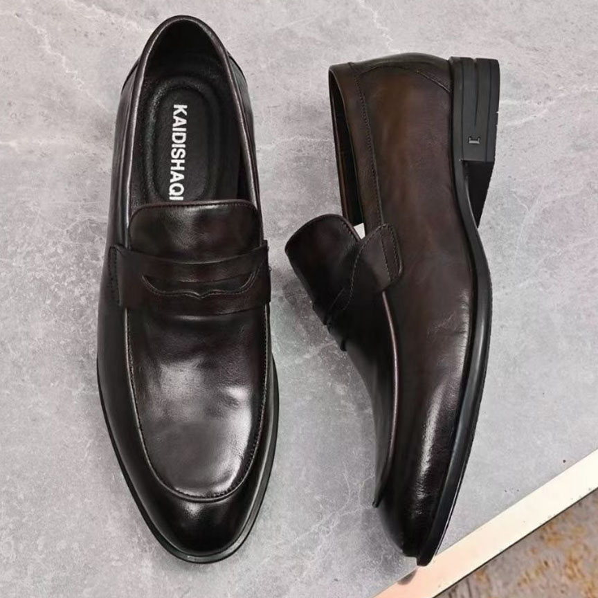 Giày nam da bò cao cấp KAIDISHAQI chính hãng KD5973