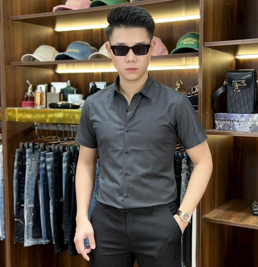 Sơ mi Quảng châu cao cấp SM-65018