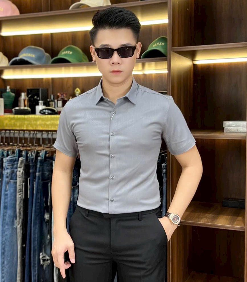 Sơ mi Quảng châu cao cấp SM-65022