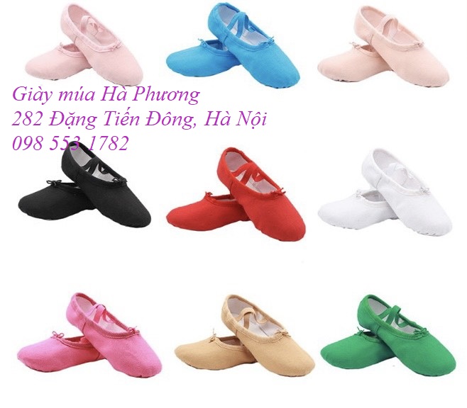 Giày múa Trắng