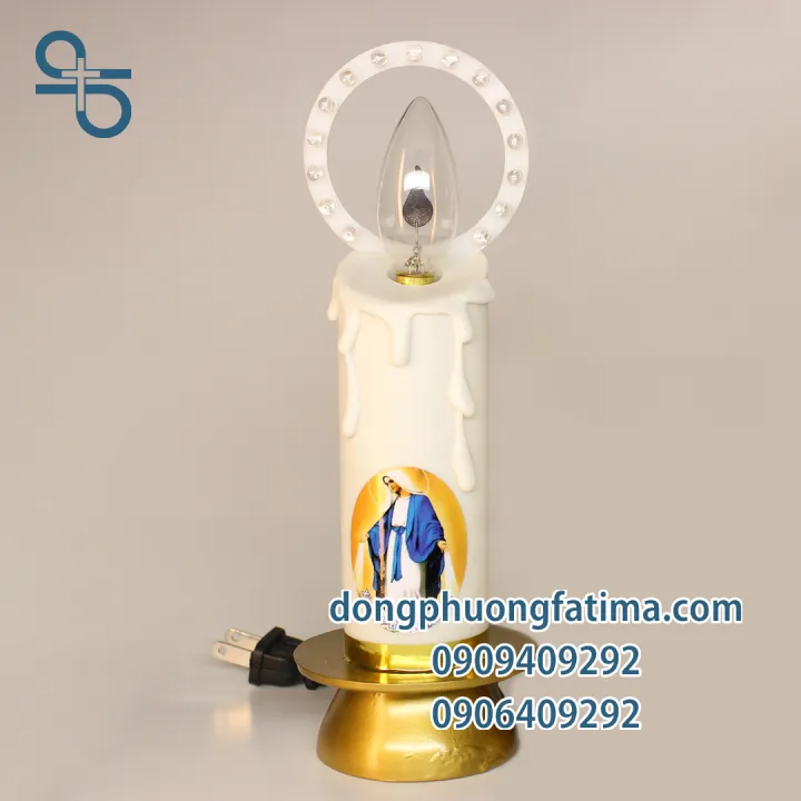 2 CÂY ĐÈN NẾN VÒNG LED