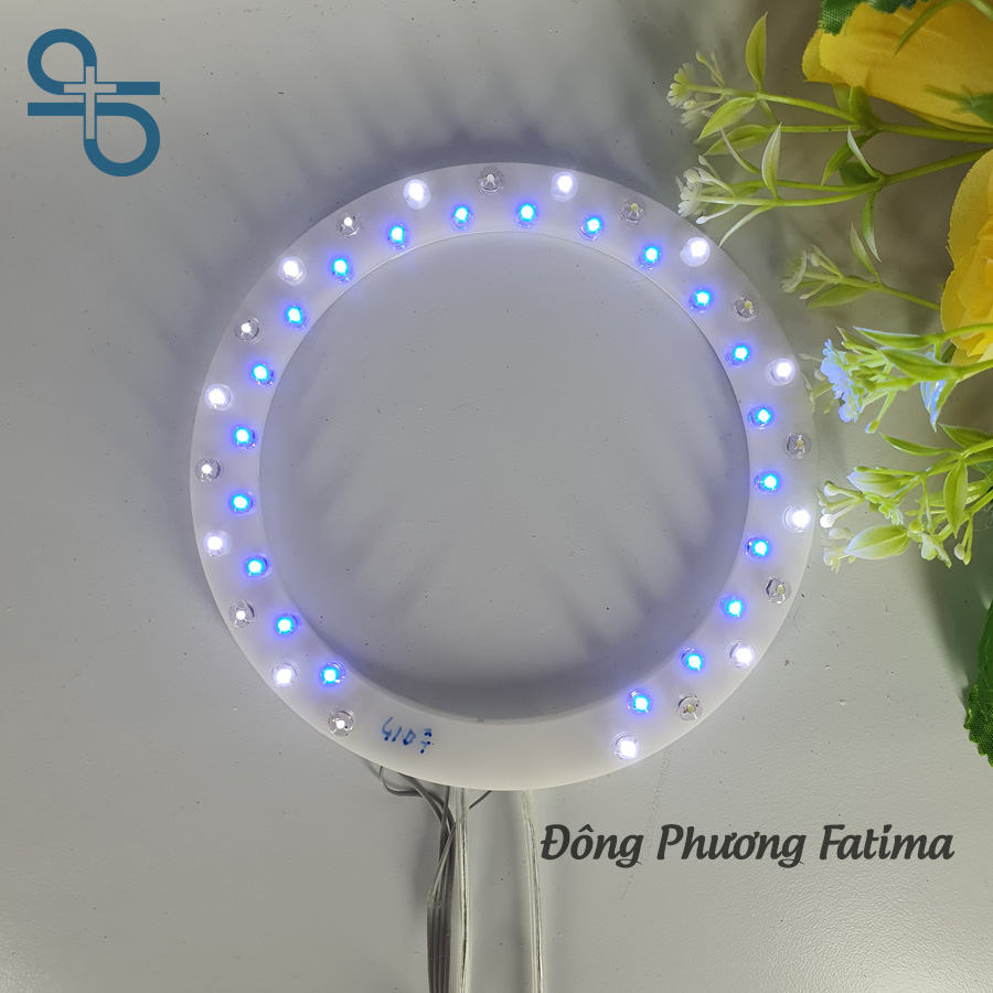 VÒNG LED HÀO QUANG 2 LỚP BÓNG 12.5cm