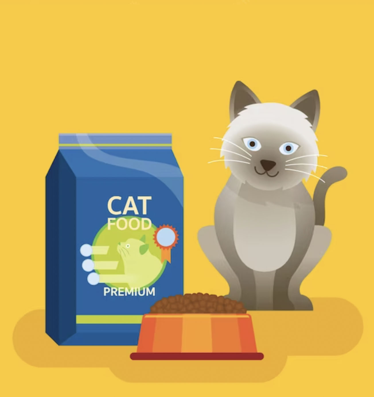 Thức ăn<br>dành cho mèo