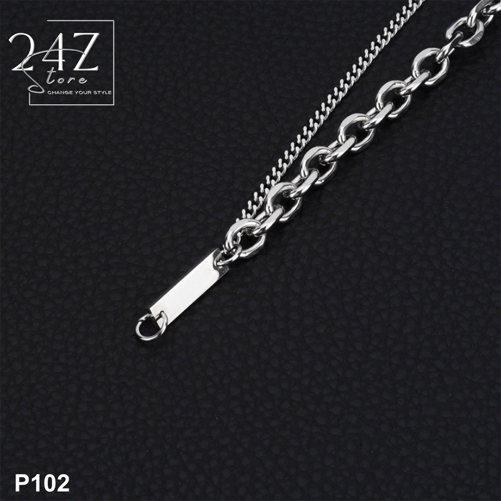 Dây chuyền Titan Thời Trang Nam Cross Chain P102 -  24Z Store 60cm