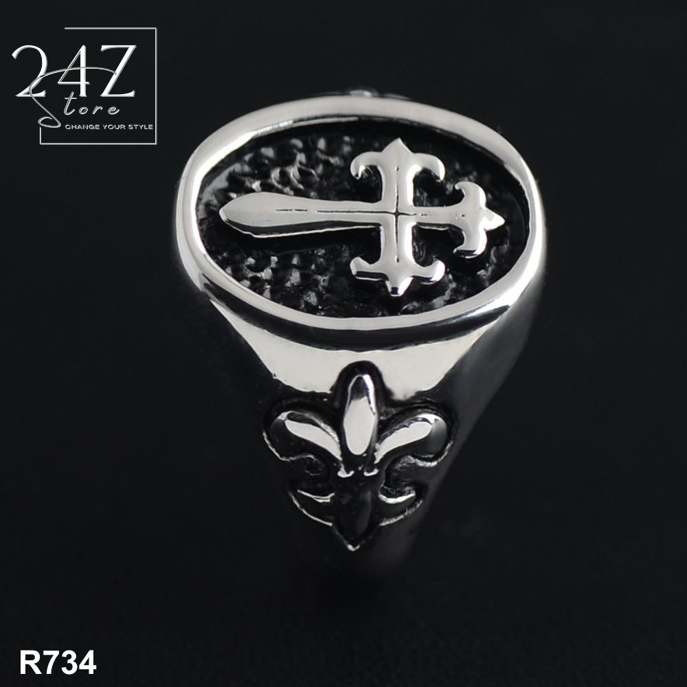 Nhẫn Thời Trang Thánh Giá Chrome Heart CR-R734