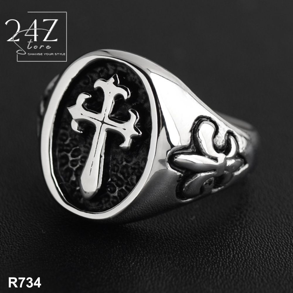 Nhẫn Thời Trang Thánh Giá Chrome Heart CR-R734