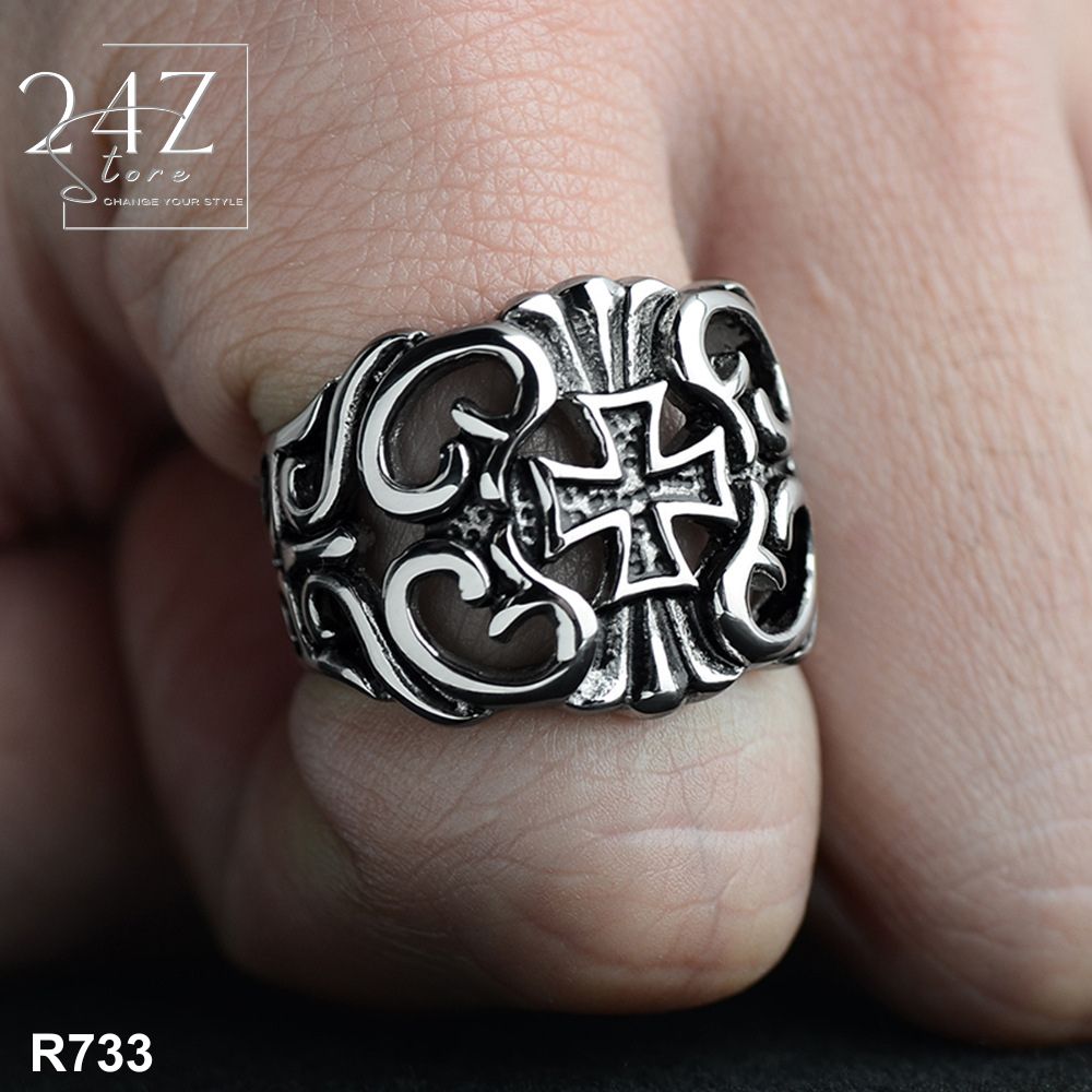 Nhẫn Thời Trang  Chrome Heart CR-R733
