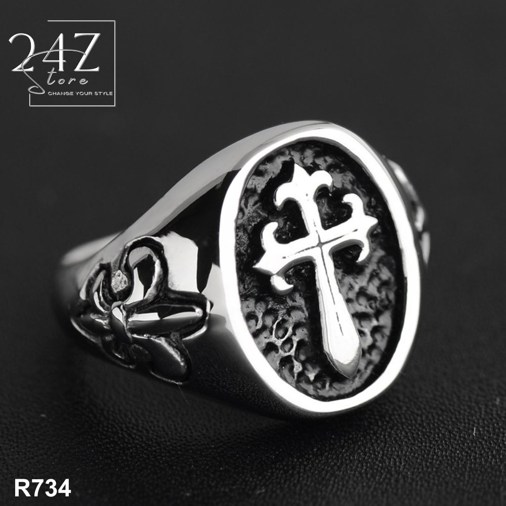Nhẫn Thời Trang Thánh Giá Chrome Heart CR-R734