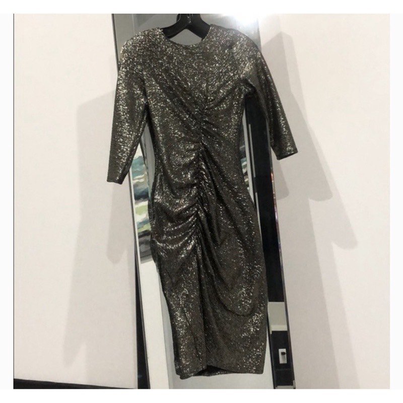 Đầm Zara Metalic