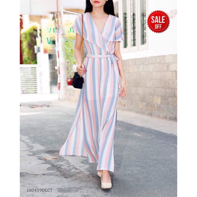 Đầm maxi nữ Lily White, hàng xuất xịn