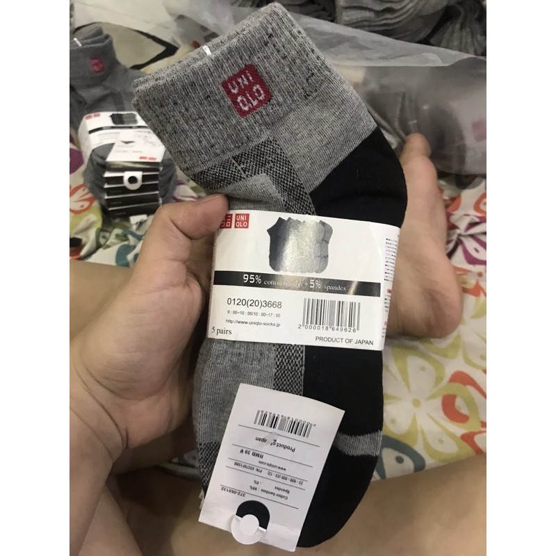 Set 5 đôi vớ ngắn Uni