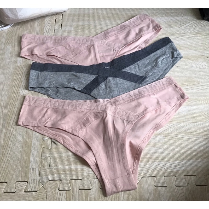 Set 3 Quần lót cạp chéo Sybilla, hàng xuất xịn