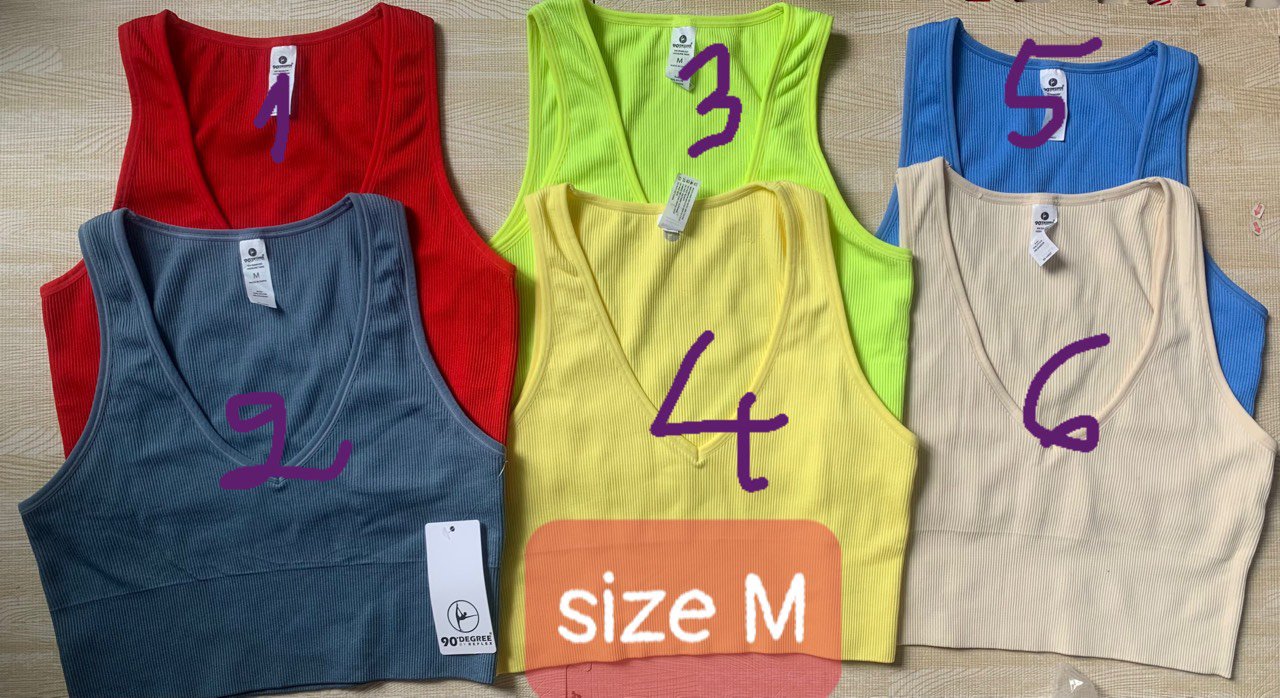 Áo tank top seamless 90 , hàng xuất xịn