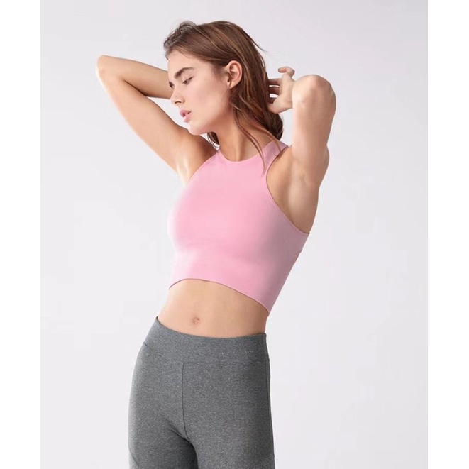 Áo tập / bra gym seamless-02, hàng xuất xịn