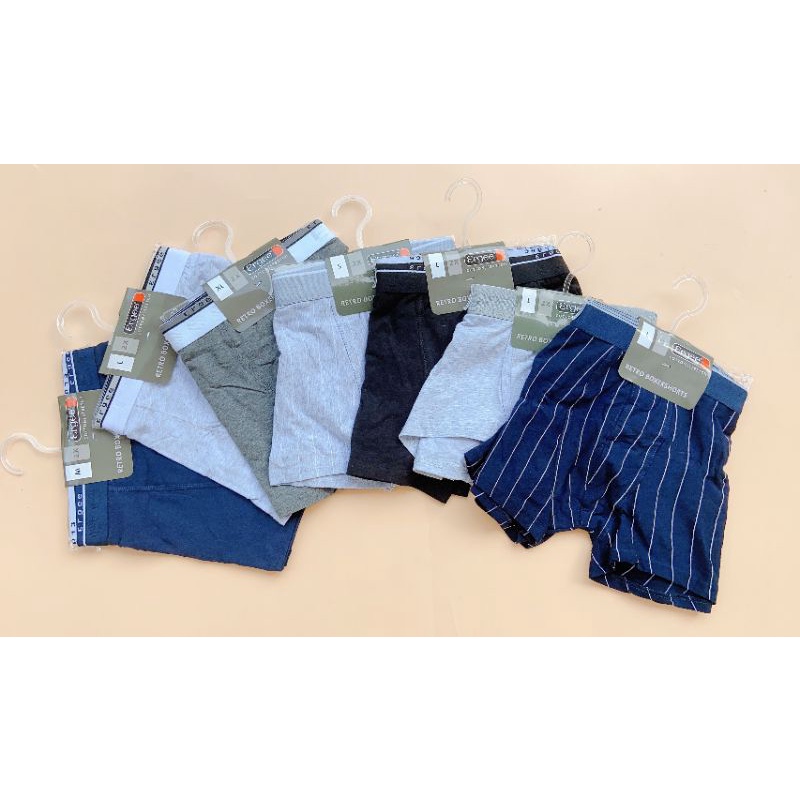 Set 2 quần boxer cotton nam, hàng xuất xịn