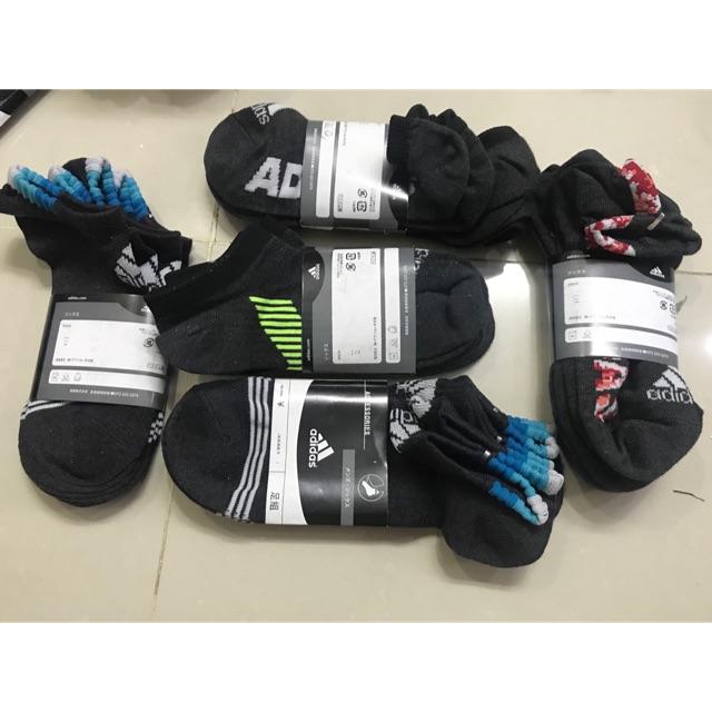 Set 3Vớ/ tất nam Adi cổ ngắn, hàng xuất Nhật