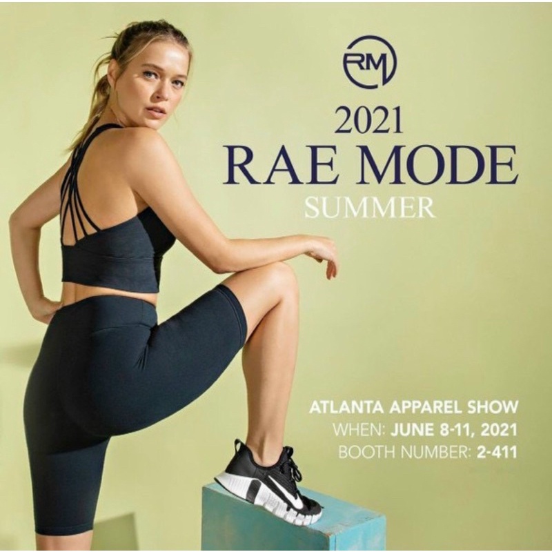 Bra gym/ Áo tập Rae Mode trơn 01, hàng xuất xịn